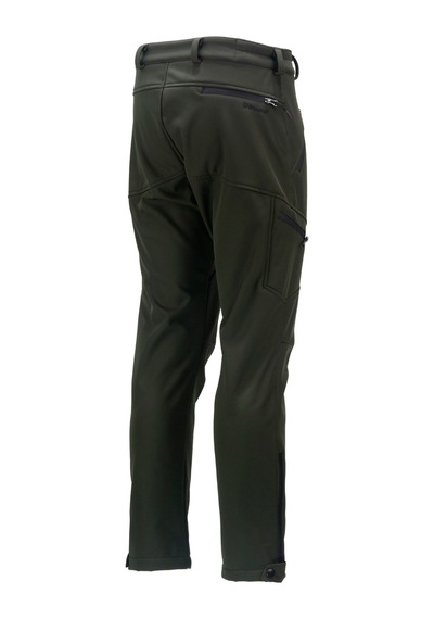 Erkek Soft Shell İçi Polarlı Outdoor Haki Pantolon 001
