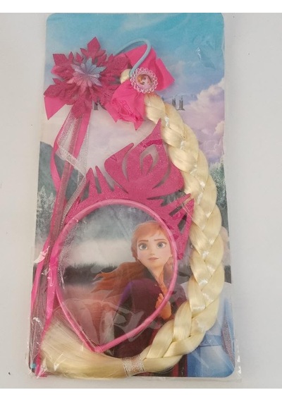 Karlar Ülkesi Frozen Elsa Anna Sihirli Asa Saç Ve Taç Seti Karlar Ülkesi Genel