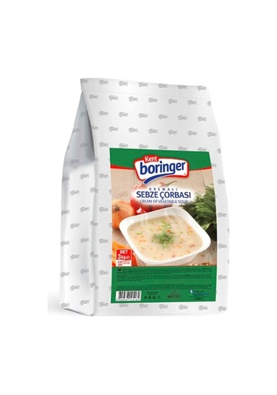 Kent Boringer Kremalı Sebze Çorbası 3 KG