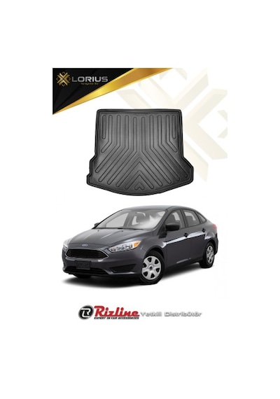 Rizline Ford Focus 3.5 Sedan 2014-2018 3D Bagaj Havuzu