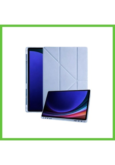 Bezos Galaxy Uyumlu Tab A11 Plus Kalemlikli Mars Tablet Kılıfı - Mavi Dmc