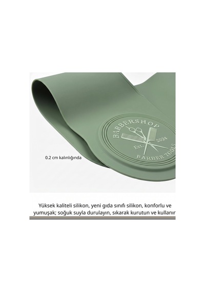 Profesyonel Silikon Saç Kesim Pelerini Su Geçirmez Kuaför Önlüğü, Saç Toplayıcı Berber Boyun Koruyucu, Yıkanabilir Kalın 2 Mm Silikon Kuaför Pelerini, Ev Ve Salon Kullanımı İçin Yeşil Yeşil Profesyonel Silikon Saç Kesim Pelerini Su Geçirmez Kuaför Önlüğü, Saç Toplayıcı Berber Boyun Koruyucu, Yıkanabilir Kalın 2 Mm Silikon Kuaför Pelerini, Ev Ve Salon Kullanımı İçin Yeşil Yeşil