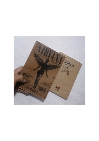 Owl Bag Özel Tasarım Vıntage Görünümlü Metallica Nşrvana Desenli Defter Çok Renklı