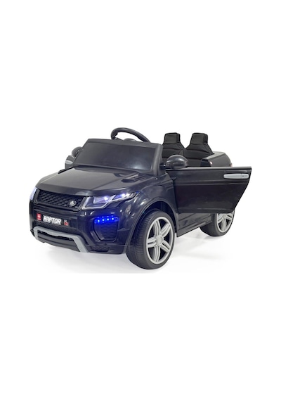 Raptor Gt 12 Volt Uzaktan Kumandalı Mp3 Bluetooth Destekli Otomatik Fren Sistemli Çocuk Akülü Araba Siyah