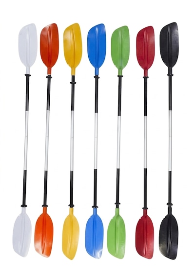 Shufa Çift Kanatlı Alüminyum Sup Paddle Board Ve Kano Küreği Ayarlanabilir Suda Yüzen Kürek