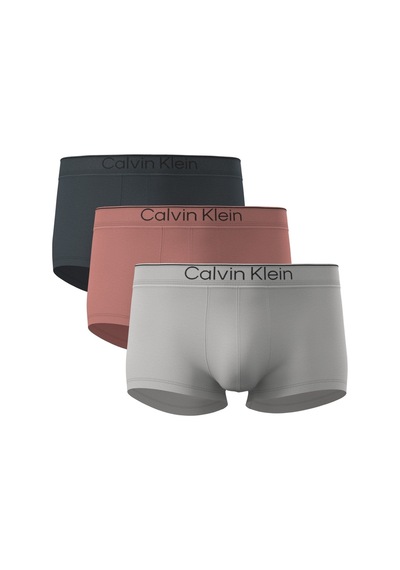 Calvin Klein Low Rise Trunk 3pk Erkek Boxer Ashford Grisi/toz Pembe/açık Ton-16241 Çok Renkli Calvin Klein Low Rise Trunk 3pk Erkek Boxer Ashford Grisi/toz Pembe/açık Ton-16241 Çok Renkli