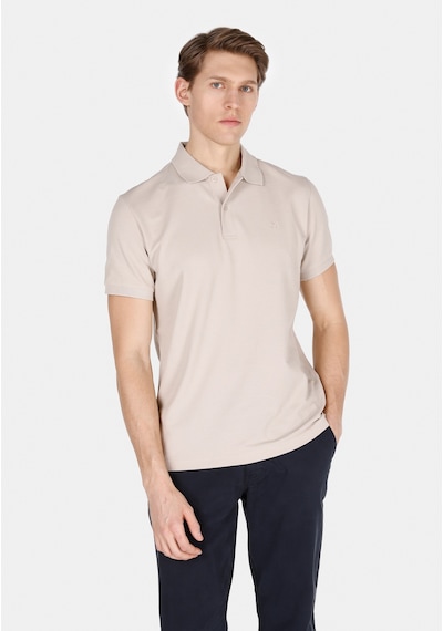 Colin's Colins Regular Fit Polo Yaka Düz Erkek Bej Kısa Kol Tişört Cl1073960 Cl1073960 Q1.v2 Beı Bej