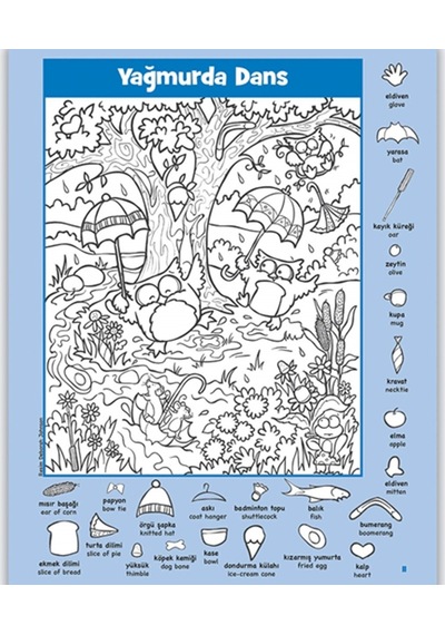 Jumbo Kitap Hidden Pictures Dikkat Geliştirme Serisi (444781257)