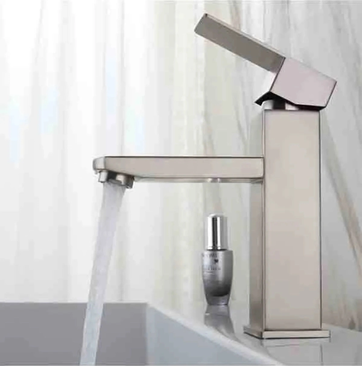 Fleko Inox Lavabo Bataryası Paslanmaz Çelik Inox