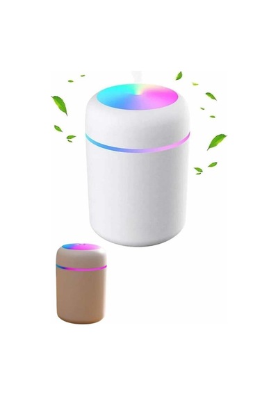 Humidifier Led Işıklı Mini Ortam Oda Kokusu Aromaterapi Buhardanlık Mh-hs1547-1807