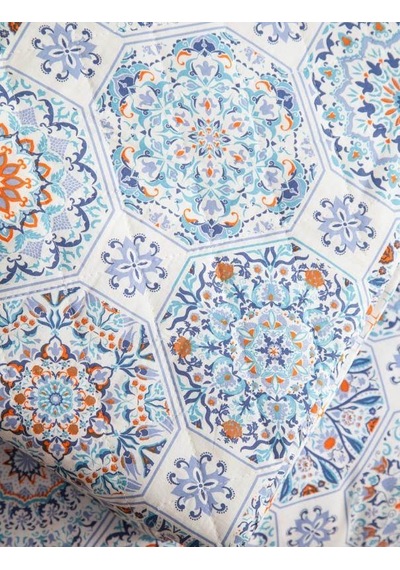 Apricitas Home Tek Kişilik Celeste Turkuaz Nevresim Takımı Lastiksiz