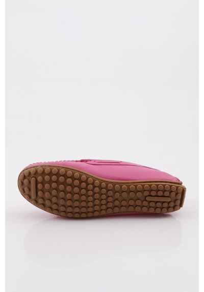 Dgn K105 Kadin Aksesuarli Loafer Ayakkabi K105-1774-R0507 Fuşya