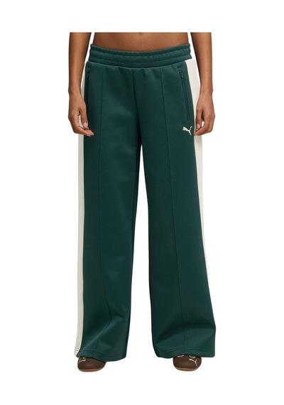 629803-75 Puma T7 Low Rise Track Pants Kadın Eşofman Altı Yeşil 629803-75 Yeşil