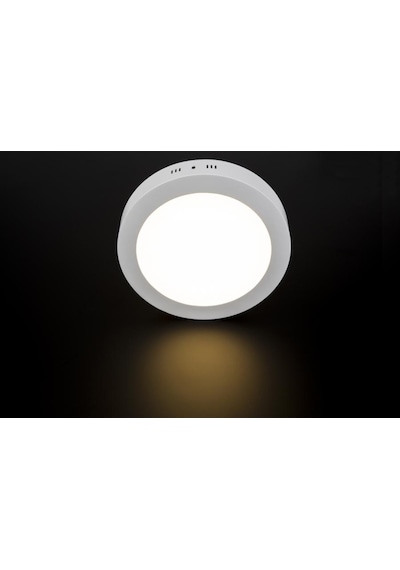 Ct 5233 Beyaz Kasa Cata 18W Sıva Üstü Led Spot Armatür Beyaz Işık