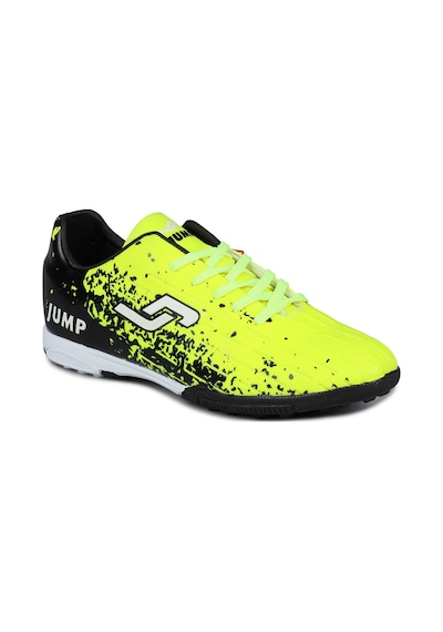 Jump 28374 Neon Sarı Halı Saha Krampon Futbol Ayakkabısı Sarı - Siyah