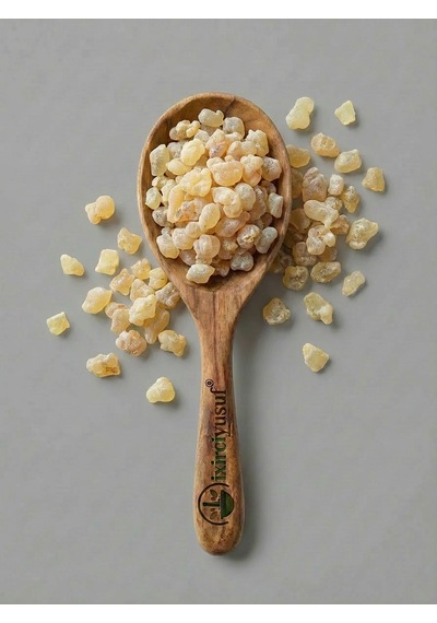 İxirciyusuf Akgünlük Sakızı Günlük Sakızı Sığla Reçinesi Boswellia Serrata Frankincense Resin Olibanum Doğal 50 G