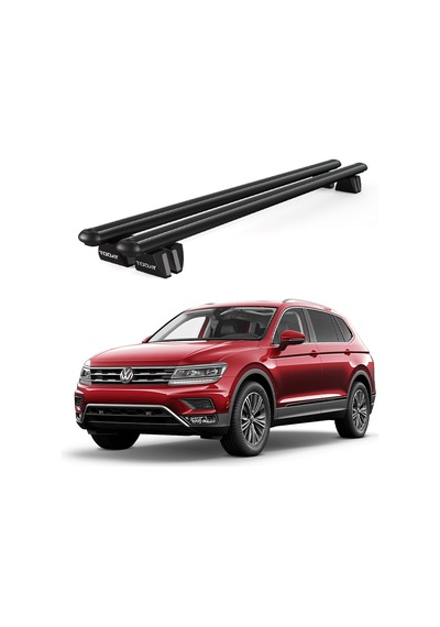 Pençe Volkswagen Touareg Ara Atkı 2010-2018 Uyumlu Siyah Ara Atkı Port Bagaj Tavan Barı