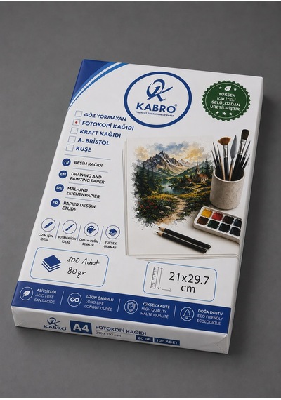 A4 Fotokopi Kağıdı 100 Lü 21x29,7 Cm Yazıcı, Fotokopi Ve Baskı Kağıdı