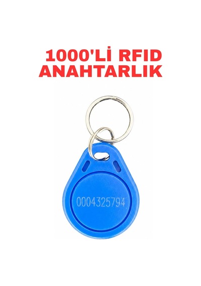Sr-600 I Proximity Anahtarlık 125 Khz Rfıd Keyfob Kopyalanamaz Geçiş Kontrol Anahtarı 1000 Adet