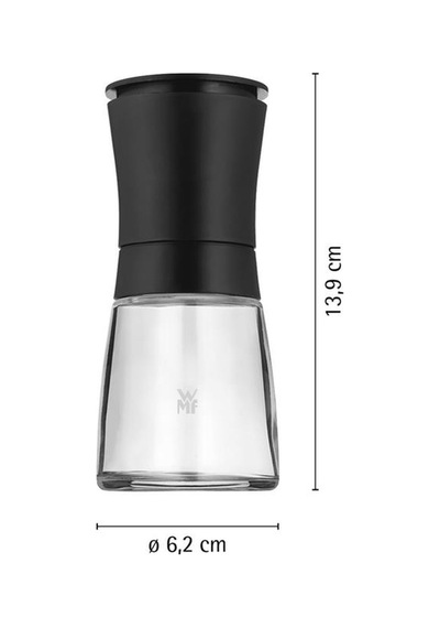 Wmf 3201007833 Baharat Değirmeni 2'li Siyah Kapak