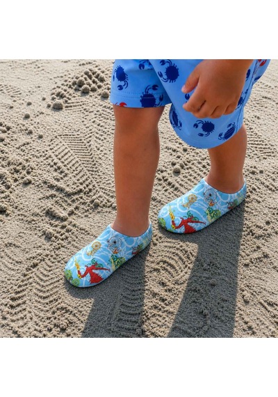 Gripptoes Kaymaz Damla Tabanlı Deniz&havuz Çorabı M1 Çok Renkli