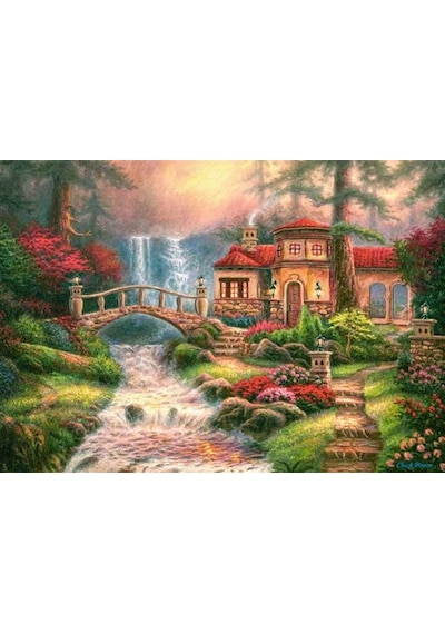 Castorland 500 Parça Puzzle Sierra River Falls