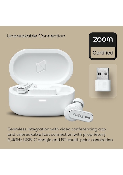 N5 Hybrid Anc True Wireless Kulaklık,beyaz