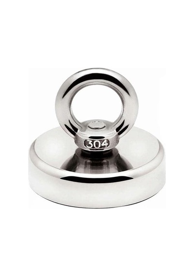 Valkyrie D48 Güçlü Neodyum Mıknatıs 48mm 75kg Askılı Fishing Salvage Magnet Sku: Zeusstk7dffe2d6f3
