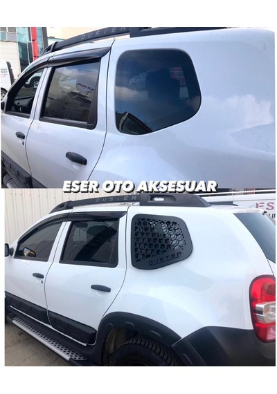 Dacia Duster 2018 Öncesi Metal Kelebek Cam Koruma 2 Parça