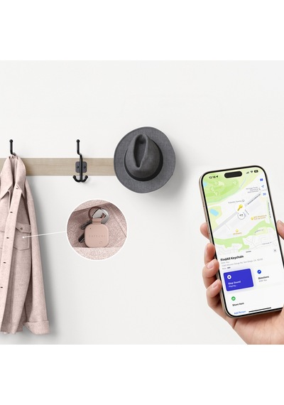 Satechi Vegan Deri Findall Anahtarlık Rose St-lkcfr