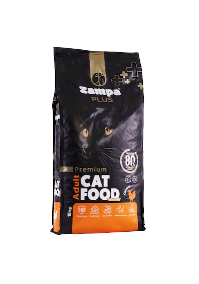Zampa Plus Premium Tavuk Etli Yetişkin Kediler İçin Kuru Mama 15 KG