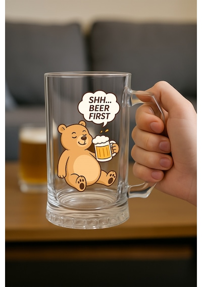 Baskılı Bira Bardağı Beerfirst