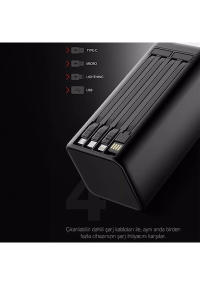 Pd80 Pd22.5w 80.000 Mah Dijital Göstergeli