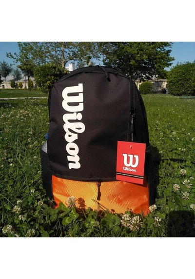 Shopiolog Wilson Turuncu Sırt Çantası Unisex Çift Gözlü Çanta Turuncu