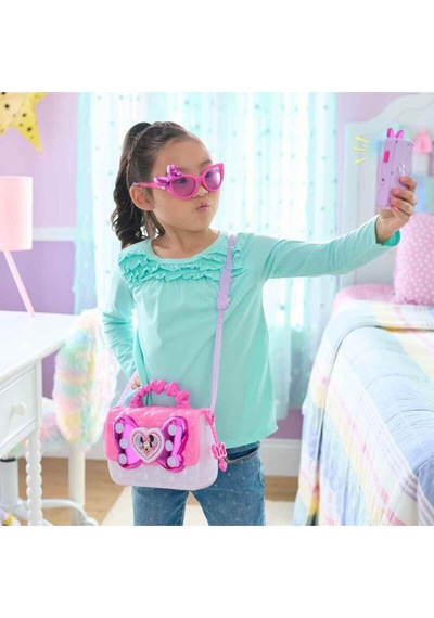 Minnie Mouse Sevimli Kurdele Çanta Seti