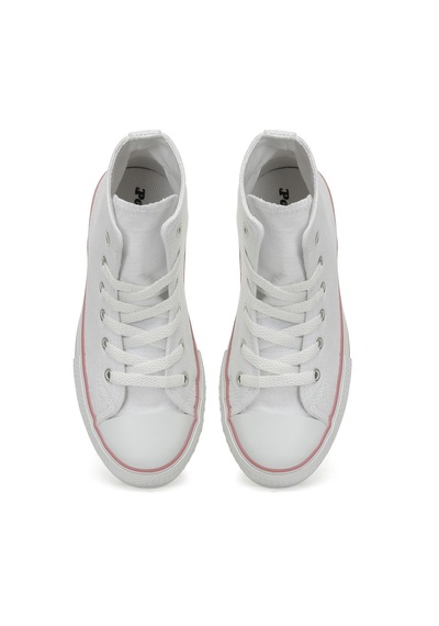 Polaris Conkes.f5fx Beyaz Kız Çocuk High Sneaker 000000000101969896 Beyaz