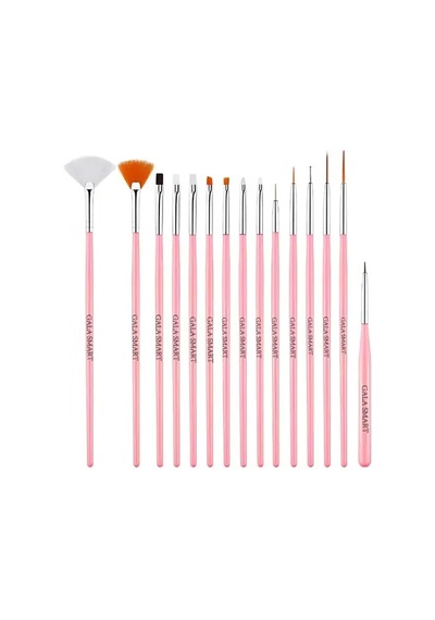 15'li Fırça Seti Nail Art