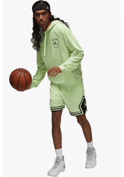 Nike Jordan Dri Fit Sport Bc Men's Fleece Hoodie Erkek Kapüşonlu Sweatshirt Yeşil Yeşil