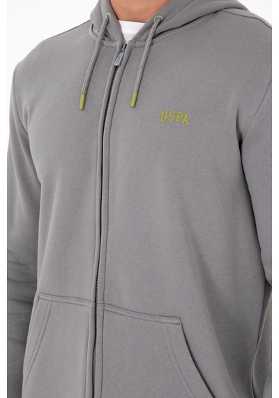 U.s. Polo Assn. Erkek Gri Hırka Örme 50293146-vr024 Grı