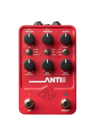 Universal Audio Uafx Antı 1992 High Gain Amp Pedal