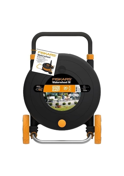 Fiskars 1023643 Tekerlekli Hortum Makarası Seti 20 Mt