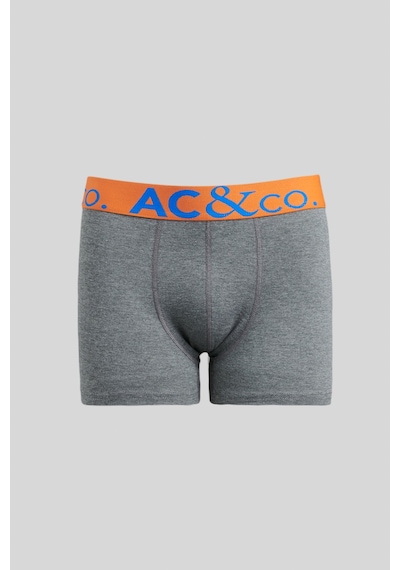 Ac&Co / Altınyıldız Classics Erkek Sıyah-Lacı-Antrasıt 3'Lü Boxer Paketi Antrasit