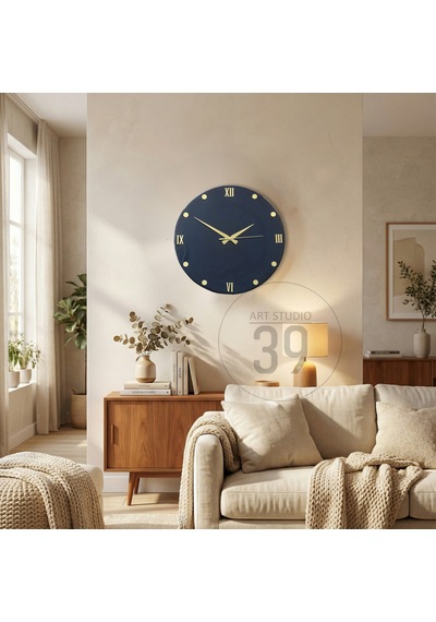 Dekoratif Epoksi Duvar Saati 40 Cm, Lacivert Altın Detaylı, Sessiz Mekanizma, Modern Lüks Ev Dekoru, Yeni Ev Hediyesi Lacivert - Sarı Dekoratif Epoksi Duvar Saati 40 Cm, Lacivert Altın Detaylı, Sessiz Mekanizma, Modern Lüks Ev Dekoru, Yeni Ev Hediyesi Lacivert - Sarı
