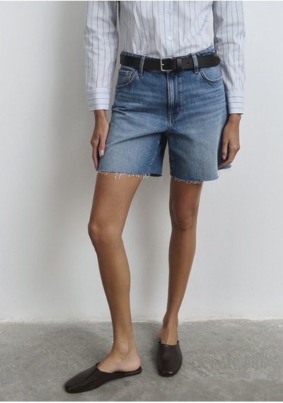 Lıdıa Dark Shaded Denim Mavi