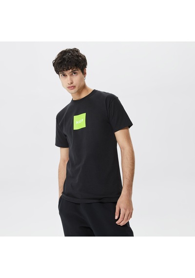 Huf Essentials Box Logo Erkek Siyah T-shirt