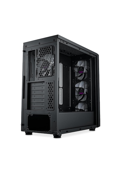 Bilgisayar Kasası Masterbox 600 Tg Mesh 3x140mm Argb Midt Atx Siyah, Mb600-kgnn-s00