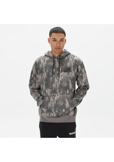 Dc Shoes Dc Hangar Ph Erkek Gri Hoodie Düz Adyft03383 11190430