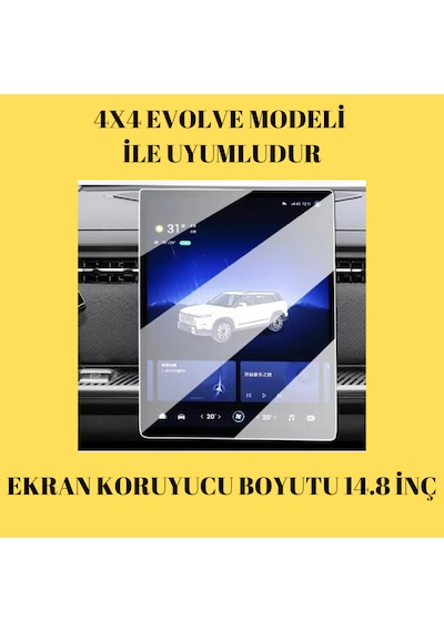 Jaecoo7 Evolve 14.8 İnç Navigasyon Ve Dijital Gösterge Uyumlu Nan
