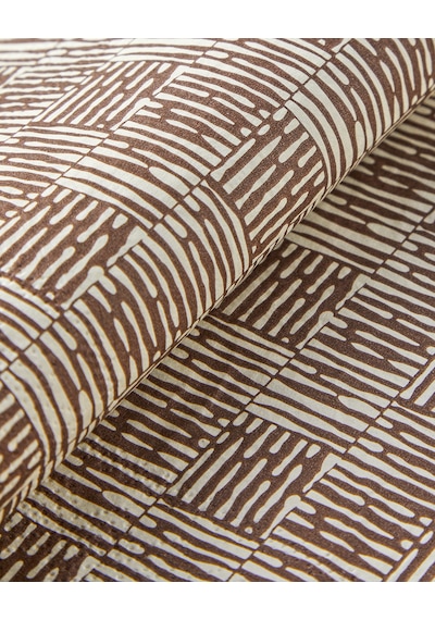 English Home Straw Line Kağıt 20'li Kağıt Peçete 33x33 Cm Kahverengi
