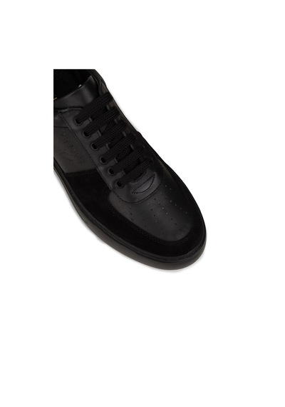 Deery Erkek Hakiki Deri Siyah Sneaker Ayakkabı - 02014msyhc01 Siyah